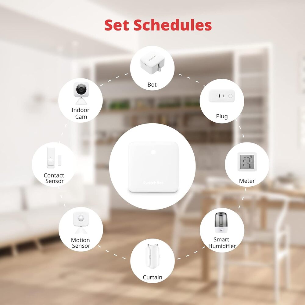 SwitchBot Hub Mini Smart IR Remote WiFi Alexa Google Home Control - Picture 5 of 8